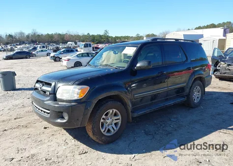 2006 Toyota Sequoia Limited V8 из США, поврежденный, VIN 5TDZT38A36S280824